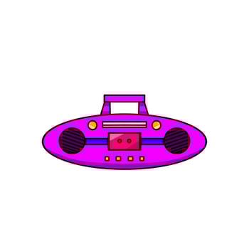 radio icon design, a simple icon with an elegant concept, suitable for your collection or business logo vector