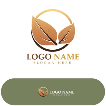 tobacco leaf logo,tobacco field and tobacco cigarette logo template design vector