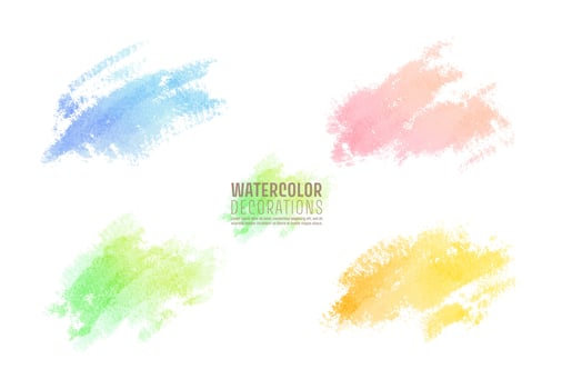 watercolor vector brush stroke backgrounds