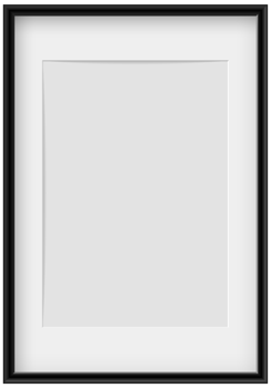 Blank photo frame, Empty board photoframe png