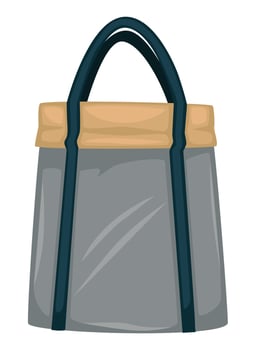 Handbag for women in sportive style, fashion and trends vector