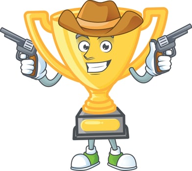 Gold Trophy Vector