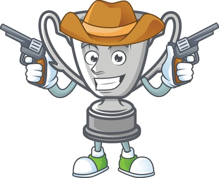Silver Trophy Vector