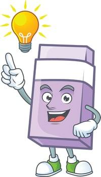 Cartoon Eraser Vector