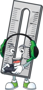 Cartoon Rullers Vector