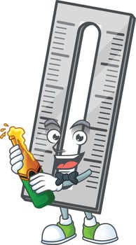 Cartoon Rullers Vector