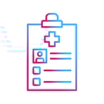 Medical Record Vector Icon