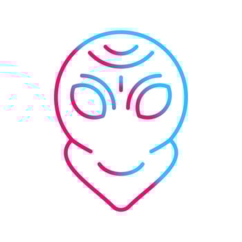 Alien Vector Icon