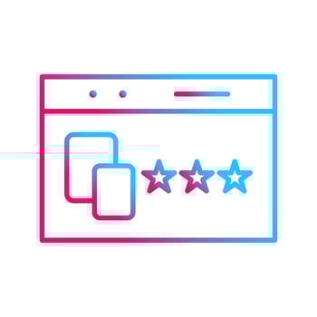 Unique Website Promotion Vector Icon