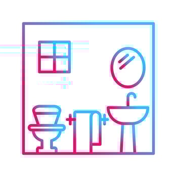Bathroom Vector Icon