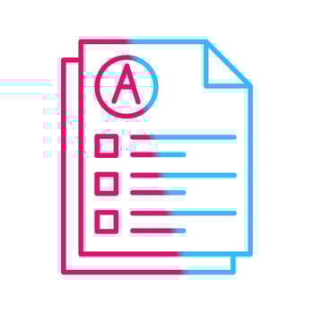 Exam Vector Icon