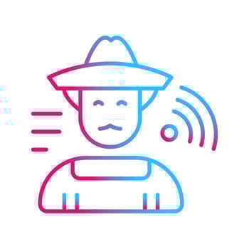 Farmer Vector Icon