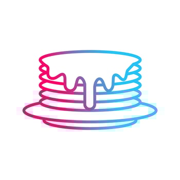 Pancake Vector Icon