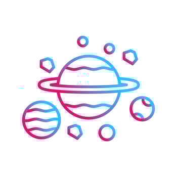 Planets Vector Icon