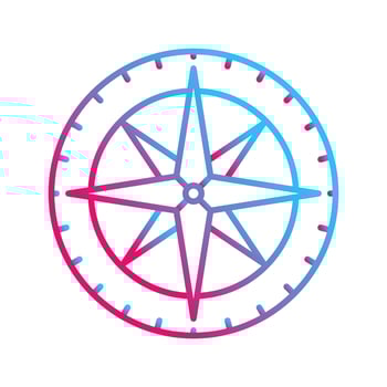 Compass Vector Icon