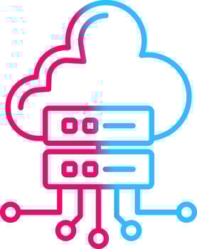 Unique Gradient Vector Icon