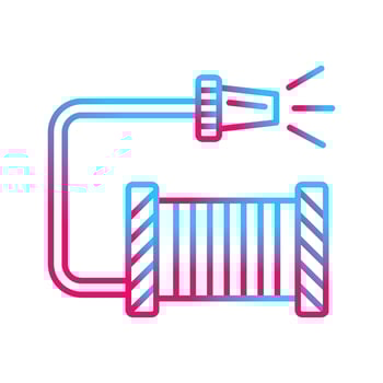Water Hose Vector Icon