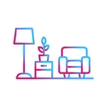 Living Room Vector Icon