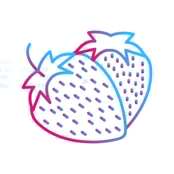 Strawberry Vector Icon