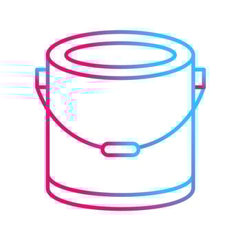 Paint Bucket Vector Icon
