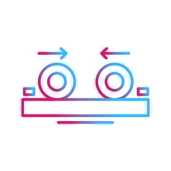 Collision Vector Icon