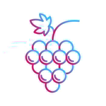 Grapes Vector Icon