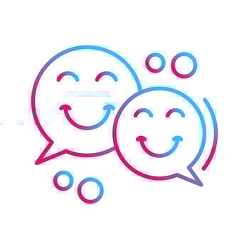 Chatting Vector Icon