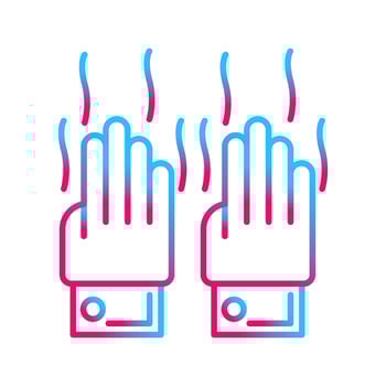 Smelly Hands Vector Icon