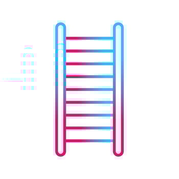 Unique Ladders Vector Icon