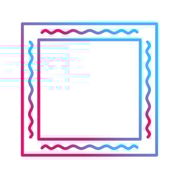 Unique Frame Vector Icon