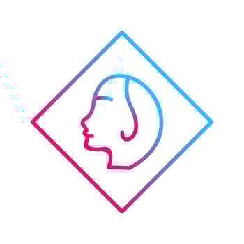 Painting of Woman Vector Icon