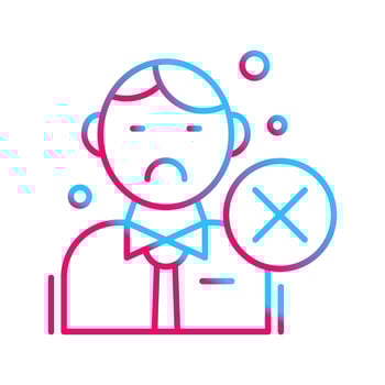 Rejected Vector Icon