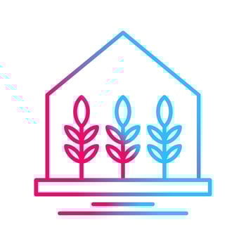Farm House Vector Icon
