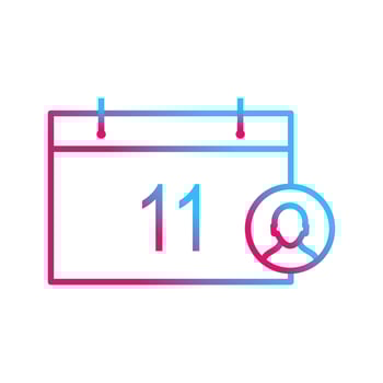 Unique Event Management Vector Icon