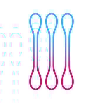 Cotton Bud Vector Icon
