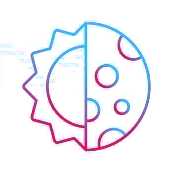 Day And Nigt Vector Icon