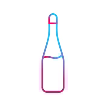 Champagne Bottle Vector Icon