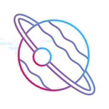 Planet Vector Icon