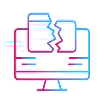 Data Loss Vector Icon