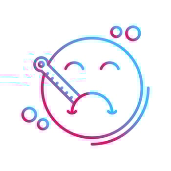 Sick Vector Icon