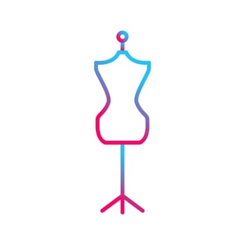 Dress Holder Vector Icon