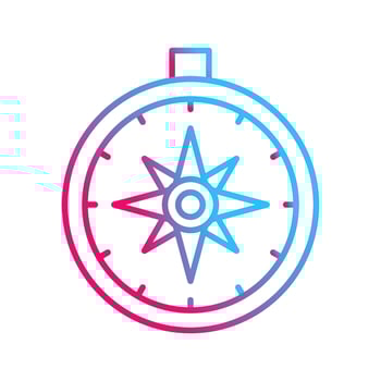 Compass Vector Icon