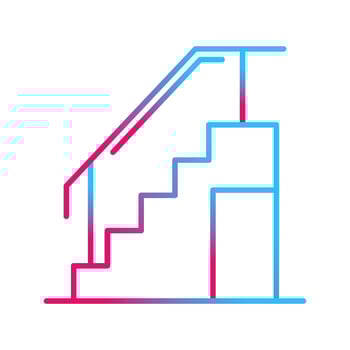 Stairs Vector Icon