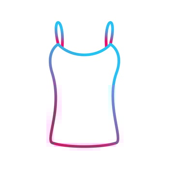 Ladies Vest Vector Icon