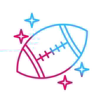 Rugby Vector Icon