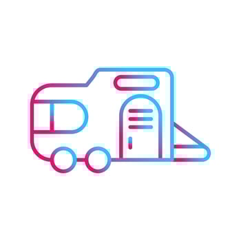 Caravan Vector Icon