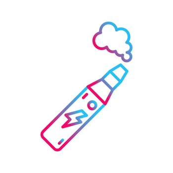 Electronic Cigarette Vector Icon