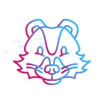 Skunk Vector Icon