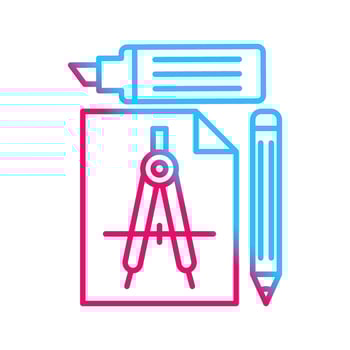 Study Tools Vector Icon
