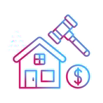 Auction Vector Icon